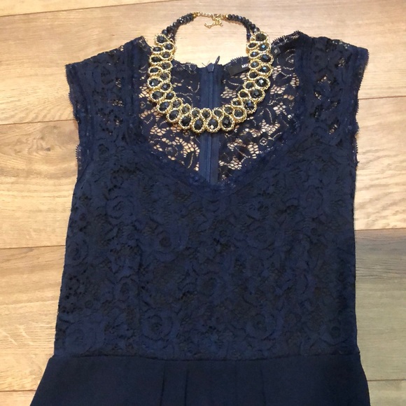 Lace Top Prom Dress - Picture 2 of 4